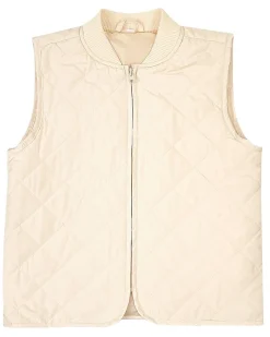 Blouson sans manches - Beige