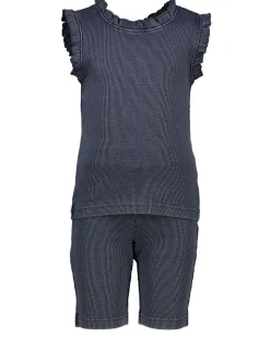 Ensemble haut et short - Bleu